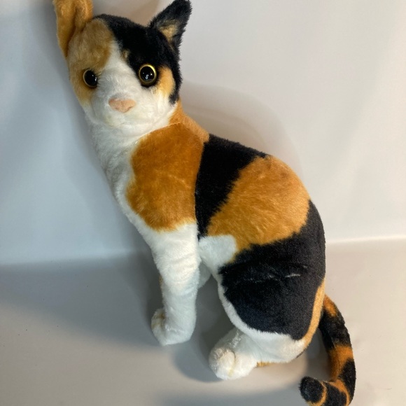 Catalina The Calico Cat 13.5 inch Stuffed Animal Plush - Picture 1 of 4